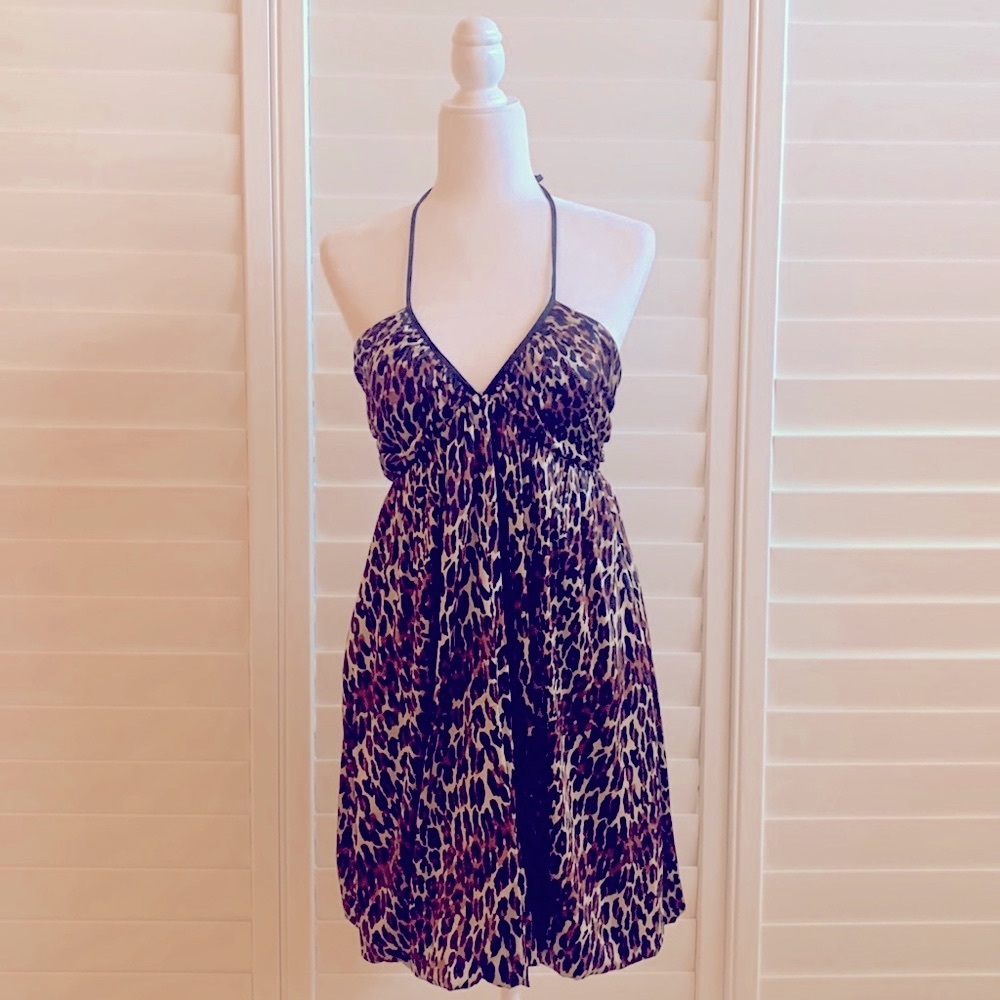 Betsey Johnson leopard dress